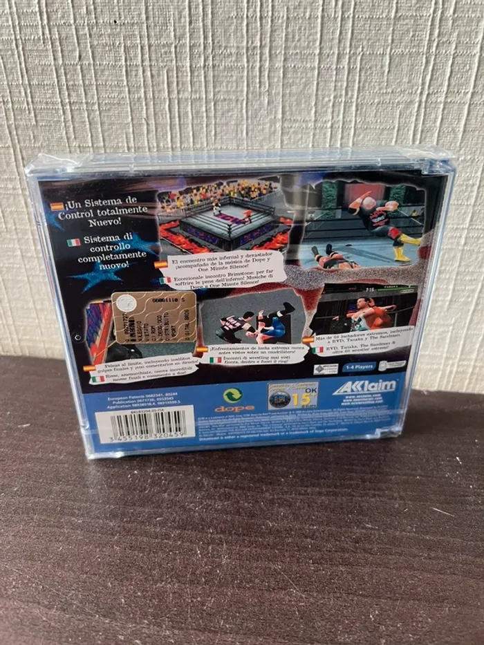 Jeu sega dreamcast neuf ECW anarchy Rulz - photo numéro 3