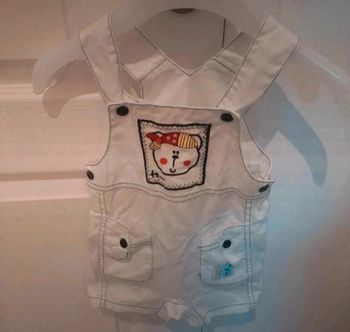 Salopette été bébé garçon taille 6 mois