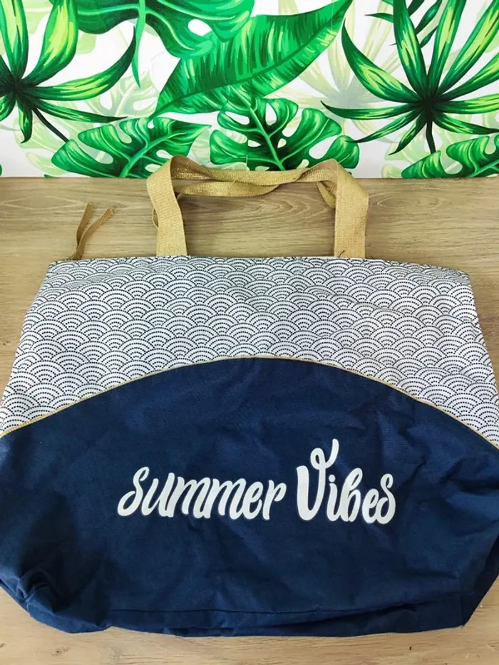 Sac fourre tout Summer vibes, très bon état 50x36cm