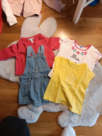 Lot de vêtements été fille 12 mois