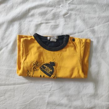 T-shirt manches longues bébé 6 mois Orchestra