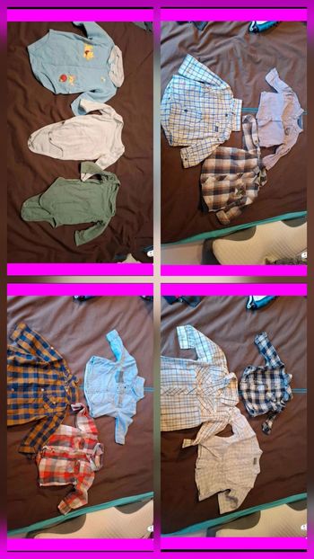 Lot 66 vêtements garçon 6 mois 0,42€ pièce 