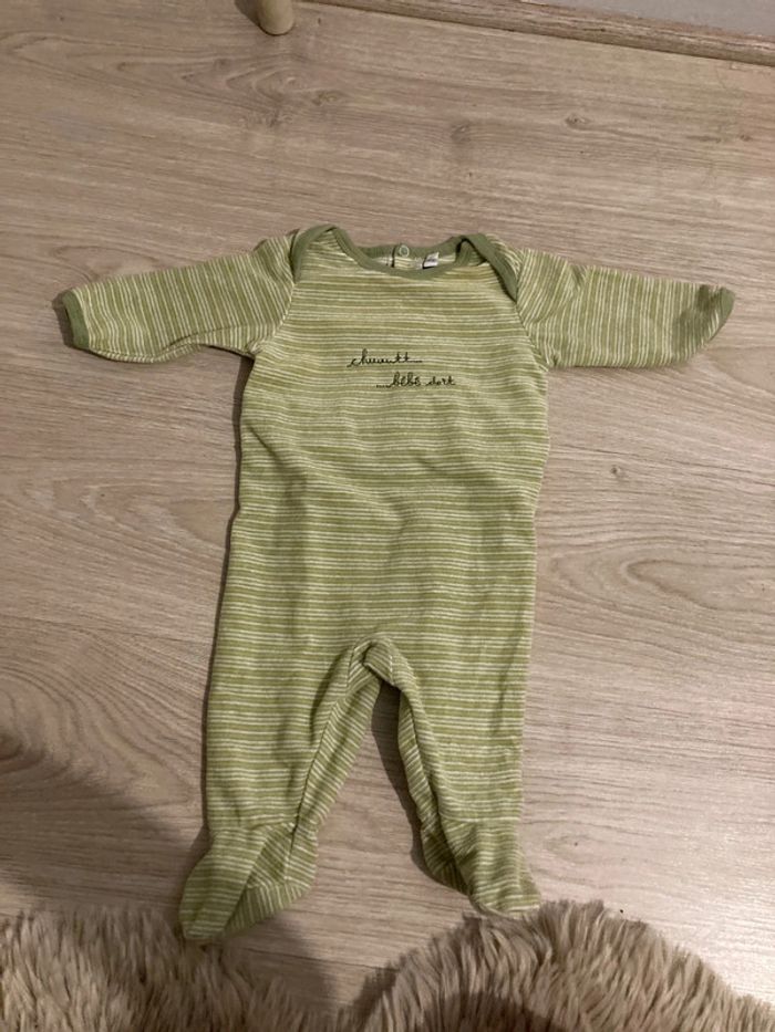 Pyjama bébé garçon taille trois mois