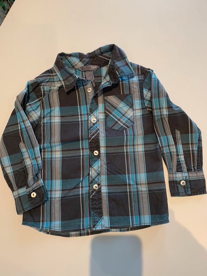 Chemise manche longue H&M 18 24 mois garçon