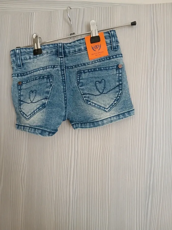 Short Jeans 6 ans fille Little Dutch - photo numéro 4