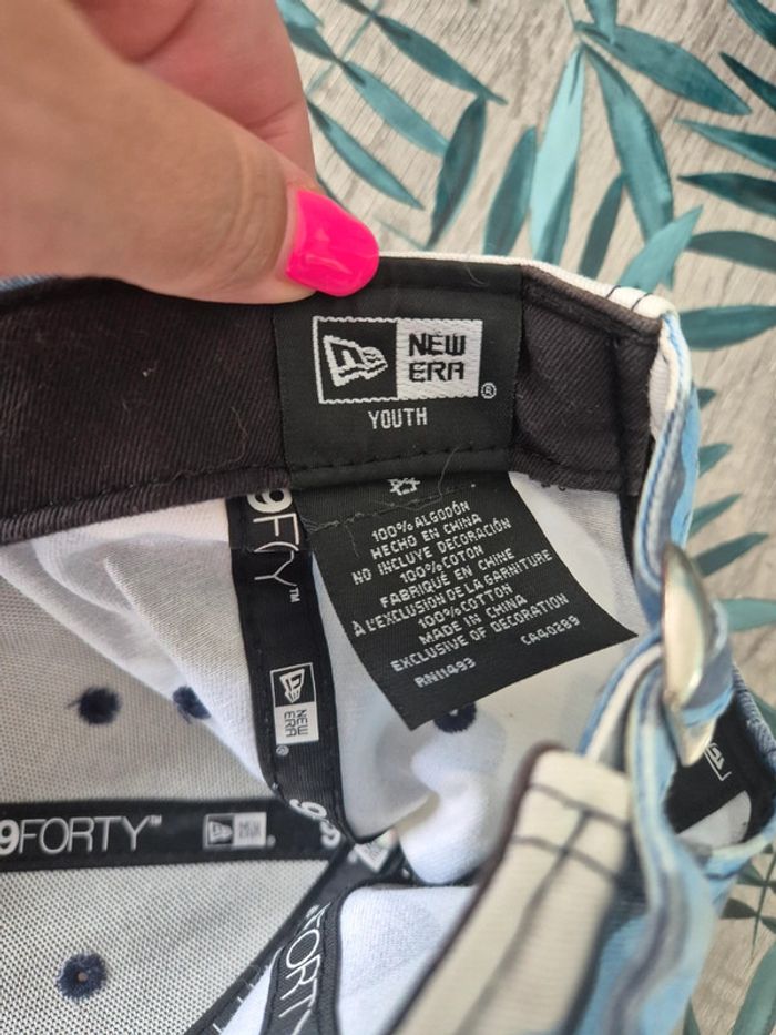 Casquette enfant new era militaire bleu - photo numéro 4