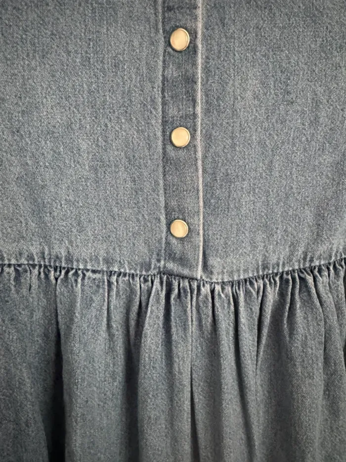 Robe en jean bleu fille - photo numéro 2