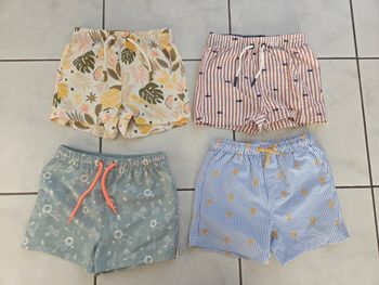 Lot de 4 maillots de bain garçon
