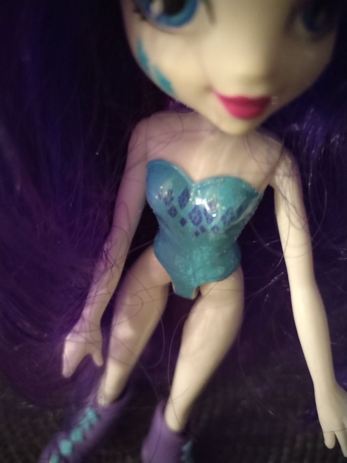 Poupée articulée de 23cm "Little poney Equestria Girls Rarity Hasbro" - photo numéro 6