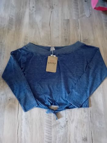 Tops courts longue manche Taille S