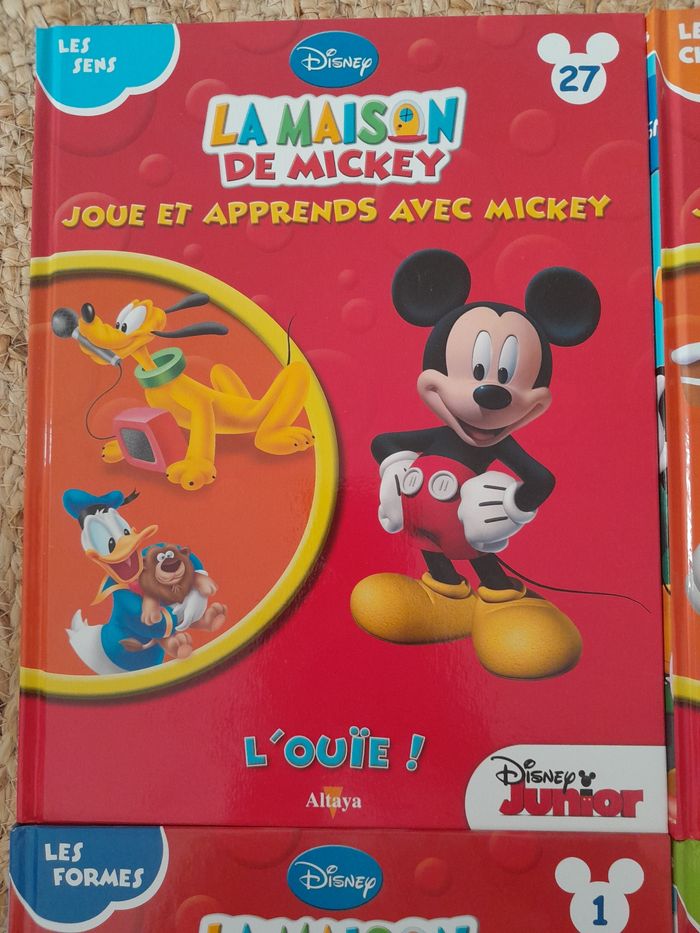 Lot 4 livres la maison de Mickey - photo numéro 2