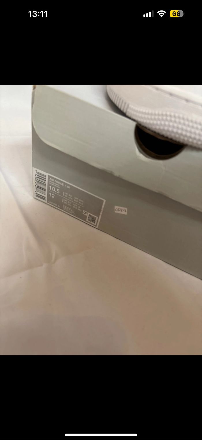 Basket air force 1 Nike 44.5 - photo numéro 6