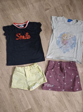 Lot de 6 vêtements fille