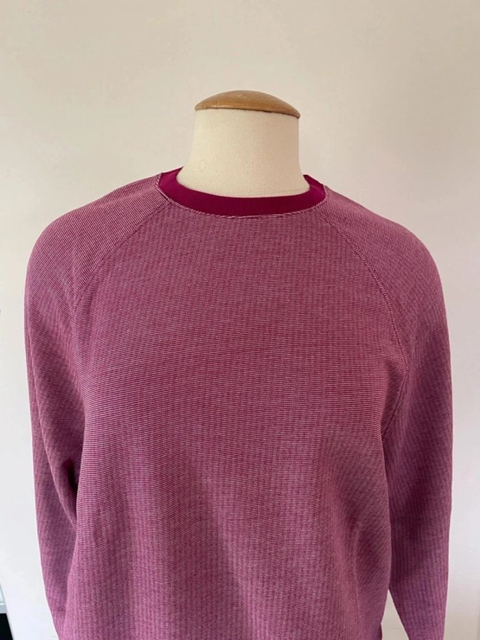 Lot de 2 pulls fuschia chiné - photo numéro 3
