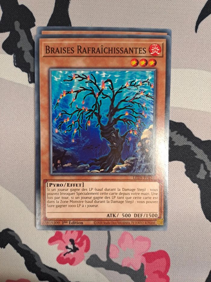 Playset 3x Braises Rafraîchissantes Yu-Gi-Oh! Héritage de la Destruction FR LEDE - photo numéro 2