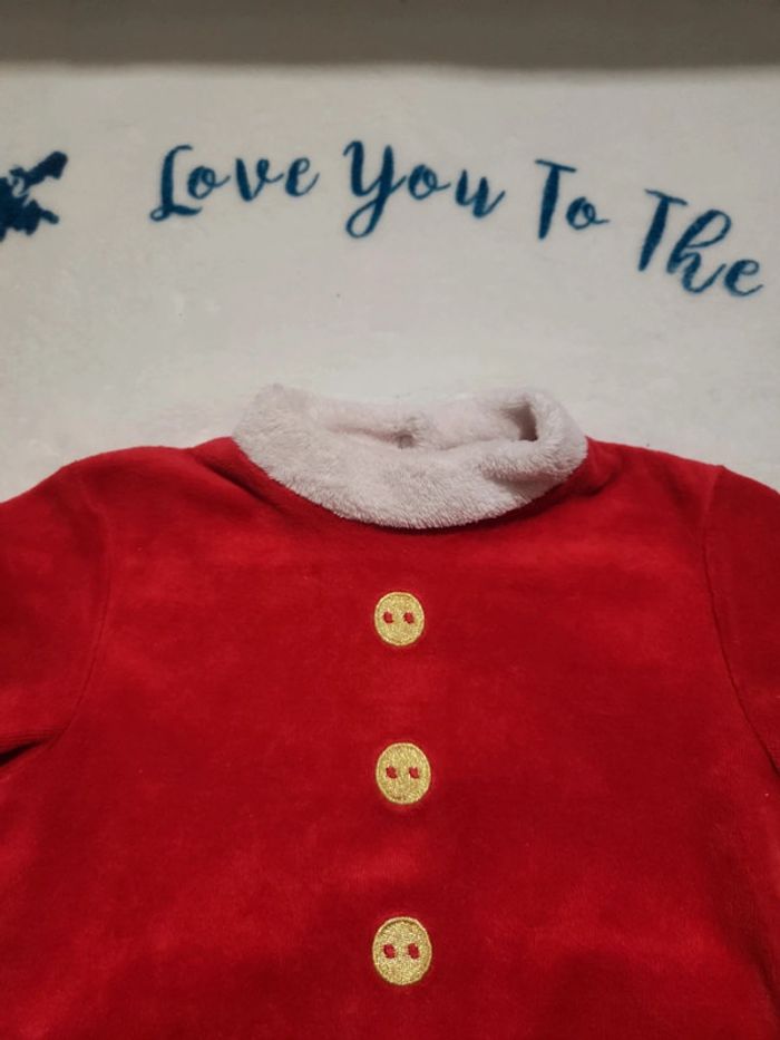 Ensemble de Noël pyjama et bonnet 12 mois 🎅 - photo numéro 7