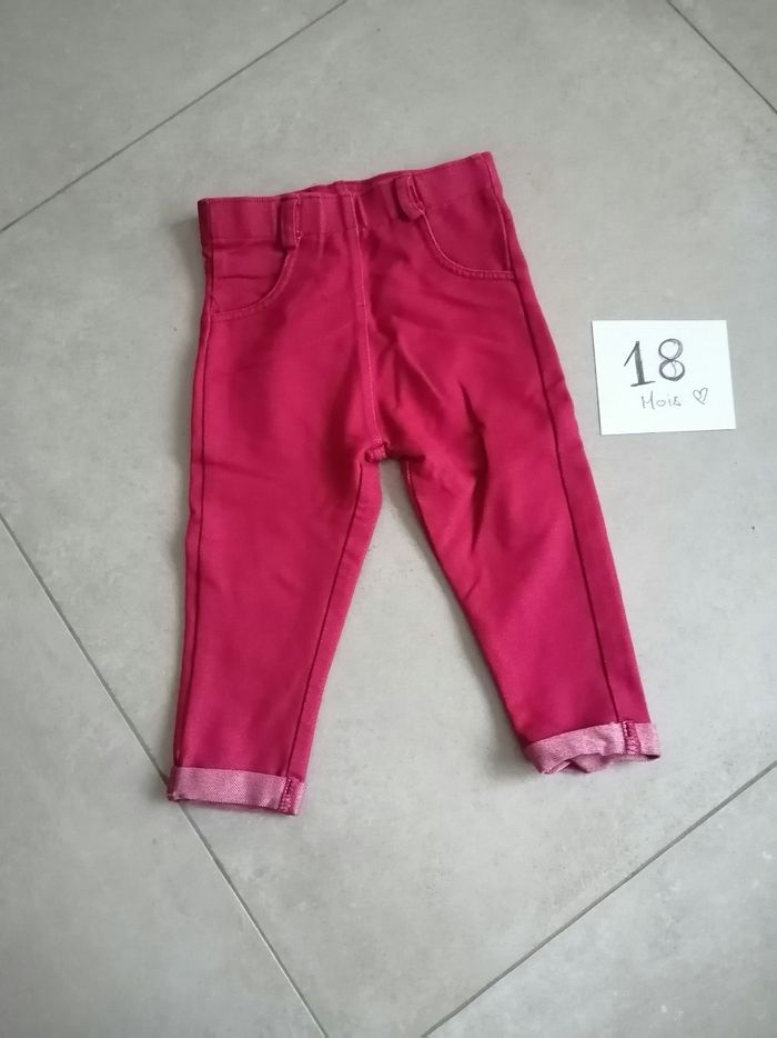 Jegging 18 mois rose