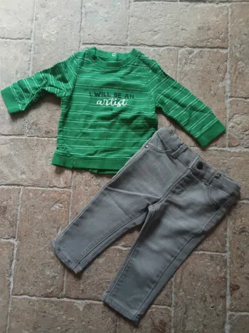 🌹ensemble garcon 6 mois 🌹