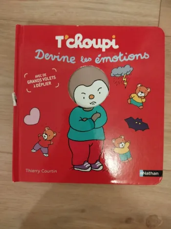 Livre animé "T'choupi devine les émotions"