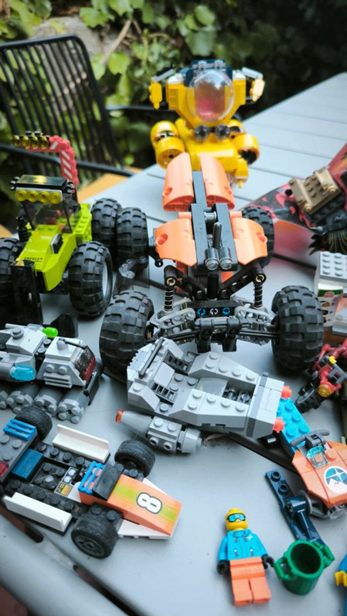 Vrac de lego city star wars Ninjago avec figurines - photo numéro 3