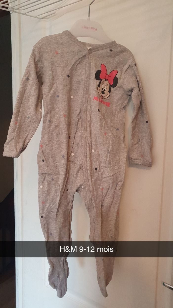 Pyjamas fille 9-12 mois