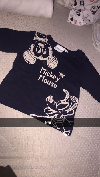 T-shirt manche longue mickey