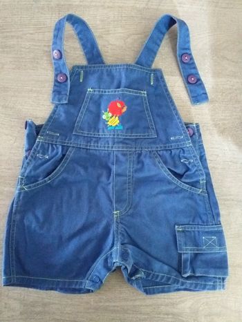 Salopette short Mackays garçon 9 mois