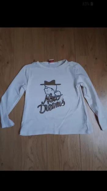 Tee shirt manches longues tao 8 ans