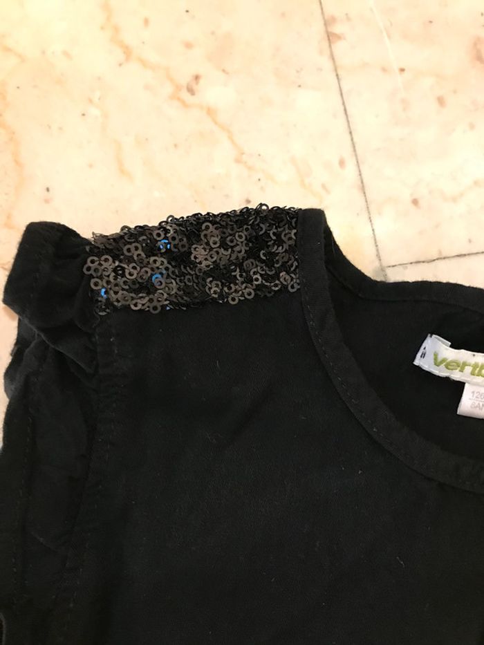 Combishort noir à manches courtes 8 Ans - photo numéro 2