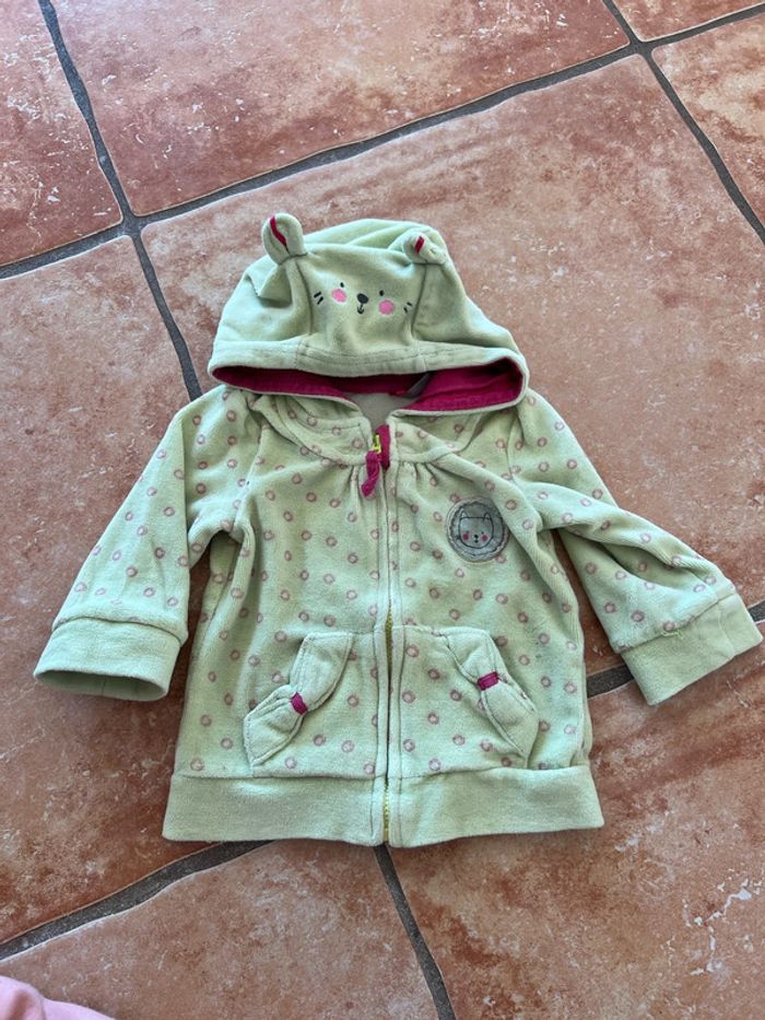 Lot 2 vestes polaire 6mois - photo numéro 2