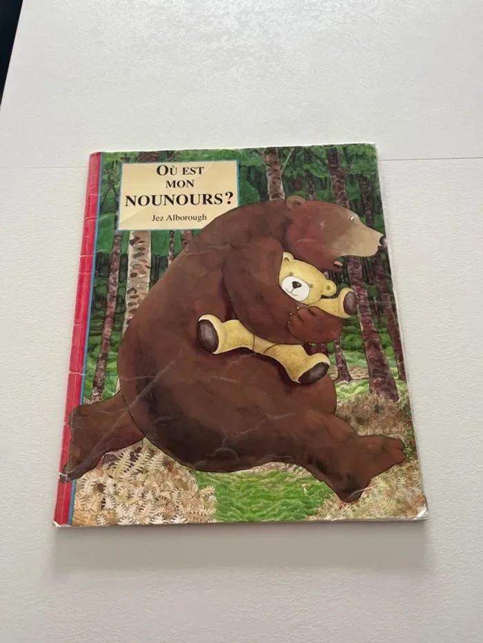 Livre Ou est mon nounours