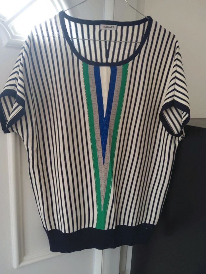 Pull manches courtes