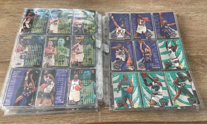 Lot de 149 cartes fleers 95-96 nba vintage - photo numéro 13
