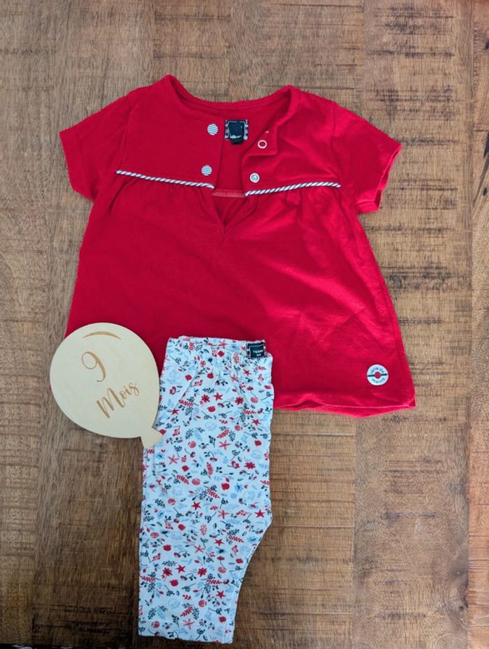 Ensemble tee shirt + legging