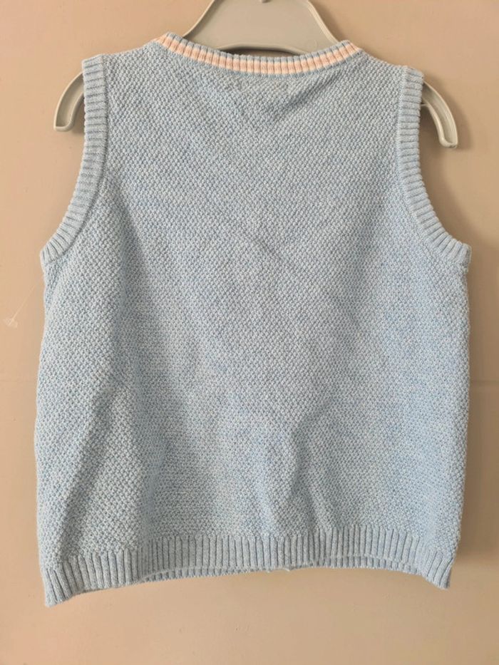Pull gilet sans manche NEUF chic Sergent Major 18 mois - photo numéro 3