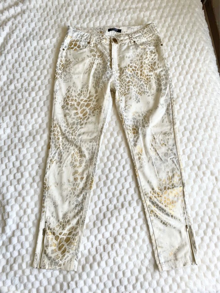 Pantalon argent et doré - photo numéro 2