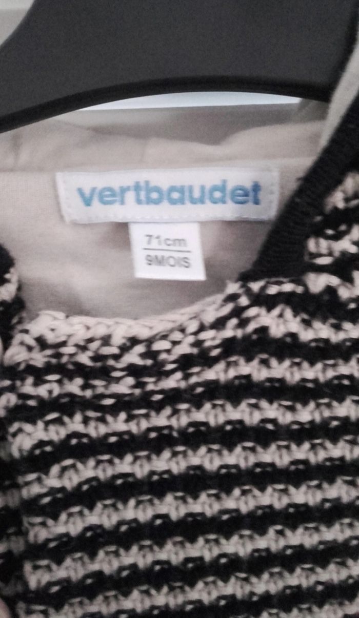 Manteau / gilet lainage bébé garçon - photo numéro 3