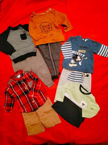 Lot vêtements garçon 9m