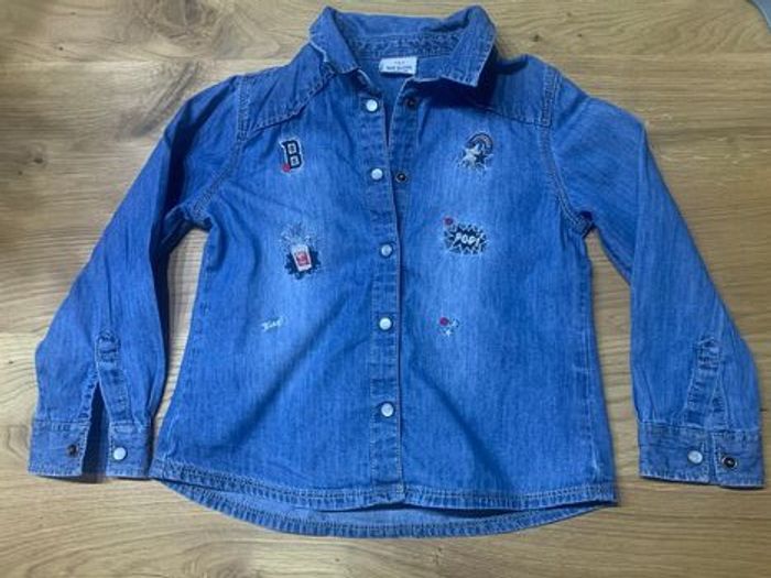 Chemise en jean fille