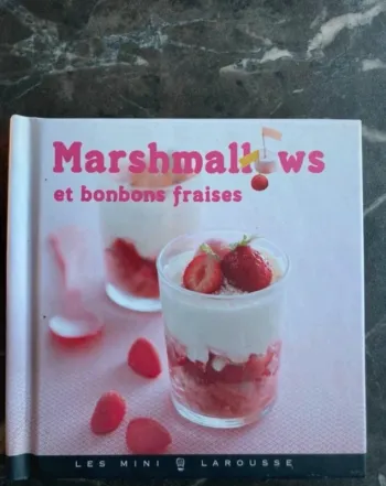 Livre marshmallows et bonbons en très bon état