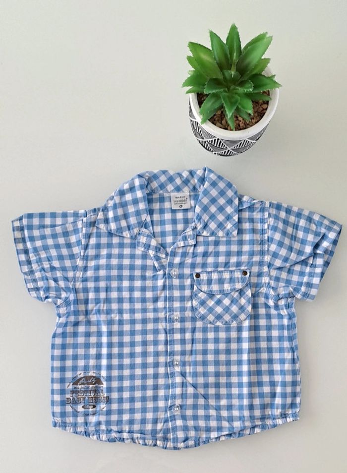 Lots de 2 chemises manches courts et une chemise manches longes - photo numéro 7