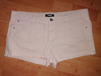 Short jeans couleur nude Fr 40 Eur 38