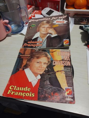 Lot de vinyle Claude François