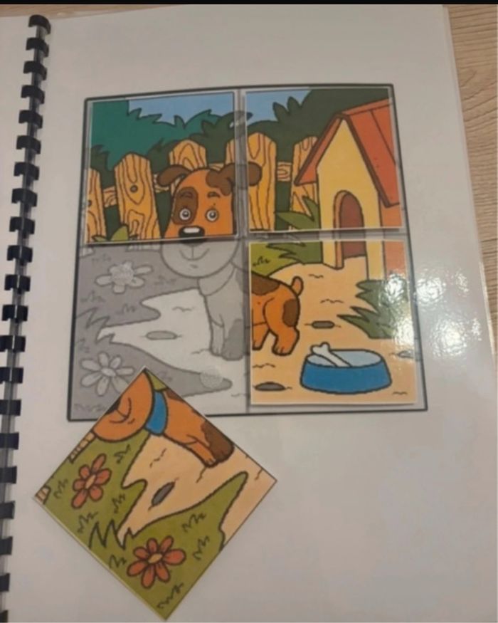 Livret  activité 2-3 ans relié plastifié et réutilisable - photo numéro 4