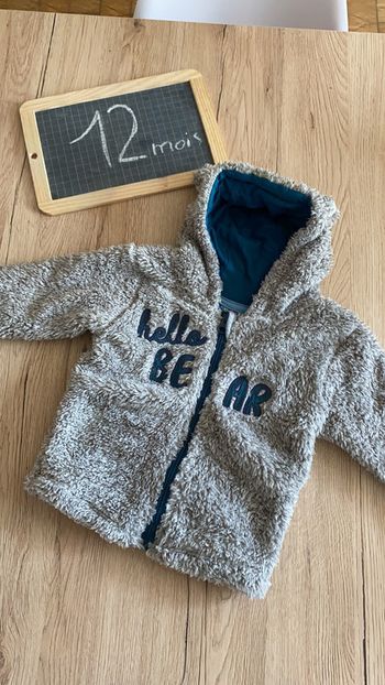 Veste peluche