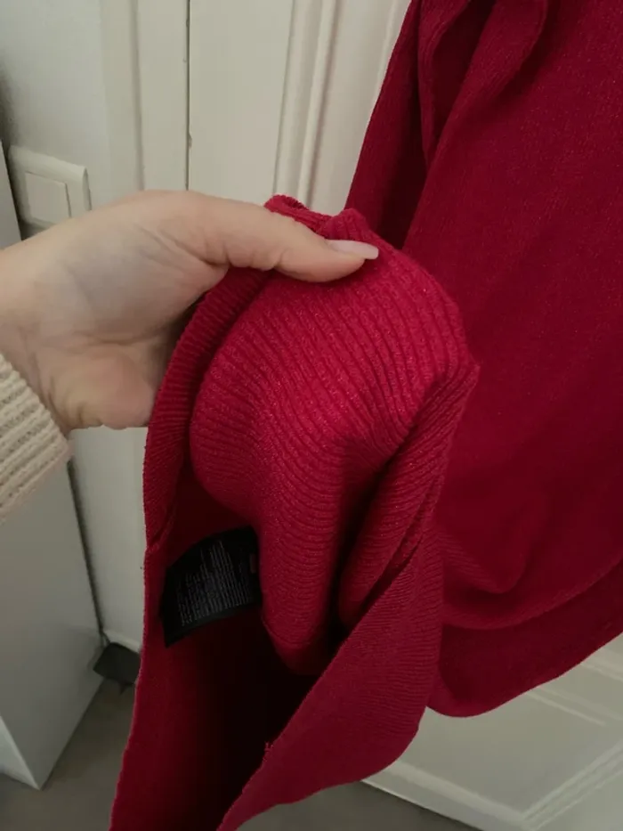 Robe pull moulante rose Esmara - photo numéro 5