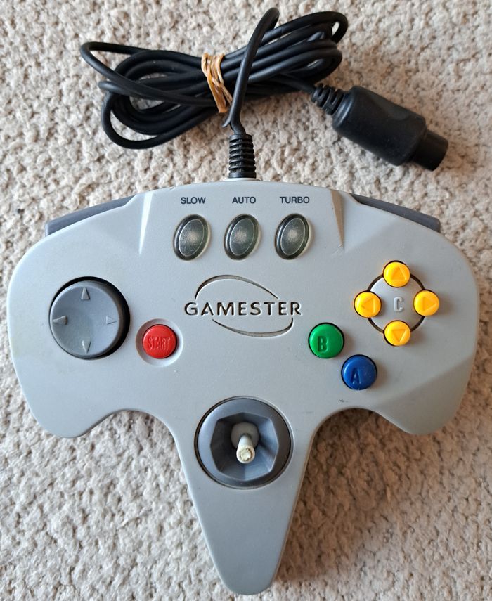🎮 Lot de 2 manettes Nintendo 64 N64 - non testées - photo numéro 4