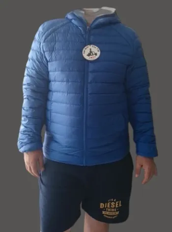 Doudoune Nico - Bleu roi - JOTT - 4XL