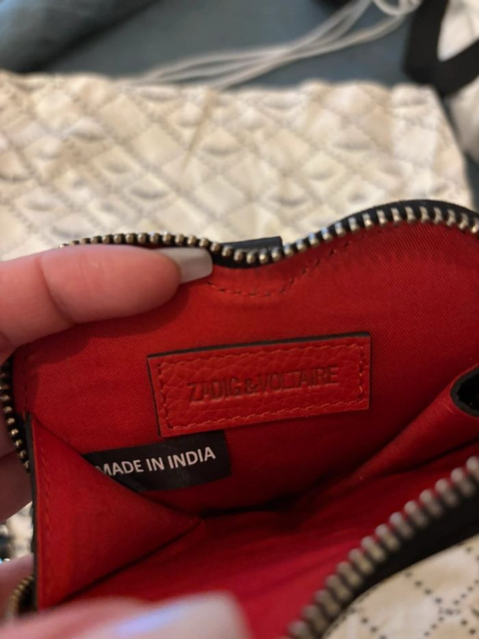 Mini pochette cœur Zadig et Voltaire - photo numéro 4