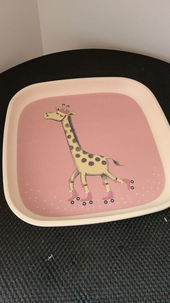 vaisselle bébé enfant girafe